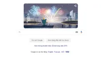 Google thay ảnh đại diện chào đón năm mới 2020