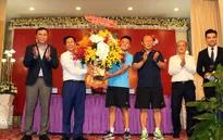 Bộ trưởng Nguyễn Ngọc Thiện và lãnh đạo TCTDTT, LĐBĐVN thăm đội tuyển U23 quốc gia