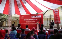 Hàng trăm em nhỏ tại tỉnh Khánh Hòa được khám sàng lọc tim bẩm sinh miễn phí