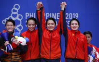 SEA Games 30: Karate Việt Nam giành HCV nội dung Kata đồng đội nữ