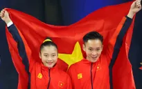 SEA Games 30: Gia Hiển, Minh Phương giành HCV Aerobic phối hợp nam nữ