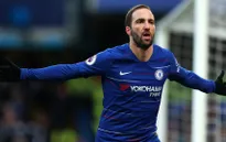 Higuain bất ngờ "sụt xịt", Chelsea lo sốt vó