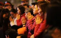 Biển người đổ về chùa Phúc Khánh dự lễ dâng sao giải hạn