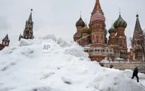 Bão tuyết mạnh tại Moscow, Nga