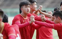 ĐT U22 Việt Nam tập làm quen sân thi đấu trước trận mở màn gặp Philippines
