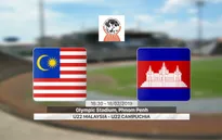 VIDEO Tổng hợp trận đấu: U22 Malaysia 0-1 U22 Campuchia