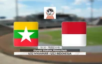 VIDEO Tổng hợp trận đấu: U22 Myanmar 1-1 U22 Indonesia