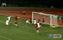 VIDEO: 3 lần xà ngang, cột dọc từ chối U22 Việt Nam chỉ trong 5 giây