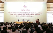 Đưa Việt Nam trở thành công xưởng chế biến, xuất khẩu đồ gỗ của thế giới