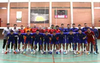 ĐT Futsal Việt Nam hứng khởi bước vào buổi tập đầu tiên tại Tây Ban Nha