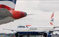 Máy bay British Airways phải chuyển hướng vì gió mạnh