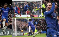 VIDEO: Chelsea thắng đậm 5-0 Huddersfield (Vòng 25 Ngoại hạng Anh)