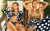 Justin Bieber tung bộ ảnh nóng bỏng bên vợ