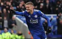 Lập cú đúp vào lưới Fulham, Vardy chạm mốc 100 bàn cho Leicester City