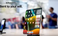 [Video] Siêu đẹp iPhone X Fold màn hình gập với 6 camera