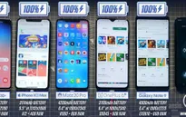 Đọ thời lượng pin Galaxy S10+ với loạt smartphone đình đám