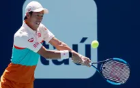 Kei Nishikori bị loại ở vòng 2 Miami mở rộng 2019
