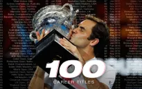 Infographic: 100 danh hiệu ATP của Roger Federer