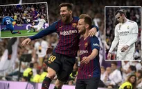 Siêu kinh điển: Barcelona thắng tối thiểu Real Madrid tại Bernabeu