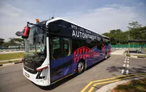 Singapore ra mắt xe bus điện không người lái đầu tiên trên thế giới