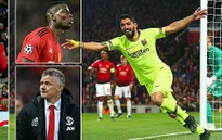 Tứ kết lượt đi Champions League: Ajax Amsterdam 1-1 Juventus, Man Utd 0-1 Barcelona
