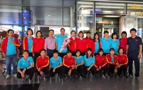 Đội tuyển nữ Việt Nam về nước, kết thúc chuyến thi đấu thành công tại Uzbekistan