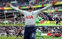 VIDEO Tottenham 4-0 Huddersfield: Lucas Moura lập hat-trick