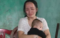 Vợ bệnh não ôm 3 con thơ bất lực nhìn chồng sắp mù