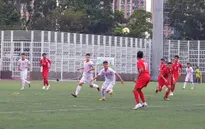 Thắng tối thiểu U18 Singapore, U18 Việt Nam giành trọn 3 điểm trong trận ra quân tại Giải U18 Quốc tế 2019