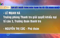Thanh Hóa: Tạm giữ 5 người trong đoàn thanh tra nhũng nhiễu vòi tiền