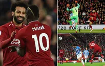 Liverpool 5-0 Huddersfield: Giành lại ngôi đầu