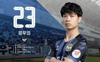 CHÍNH THỨC: Công Phượng đá chính trong trận Incheon Untied gặp Daegu FC