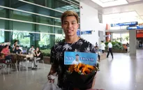 Văn Thanh về nước sau 5 tháng trị thương tại Hàn Quốc