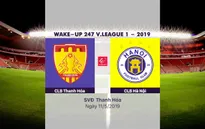 VIDEO HIGHLIGHTS: CLB Thanh Hóa 4-1 CLB Hà Nội (Vòng 9 Giải VĐQG Wake-up 247 V.League 1-2019)