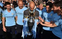 ẢNH: Khoảnh khắc ấn tượng trong ngày Man City đăng quang Ngoại hạng Anh
