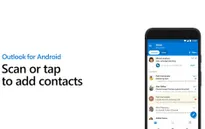 Outlook hỗ trợ cập nhật liên hệ bằng cách quét danh thiếp