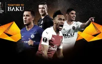 Bán kết lượt đi UEFA Europa League: Arsenal gặp thách thức trước Valencia, Chelsea đối đầu Frankfurt