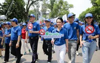 Hàng nghìn người hưởng ứng thông điệp "Cuộc sống không khói thuốc"