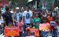 Tiến Dũng, Quang Hải, Văn Hậu tặng quà cho trẻ mồ côi, khuyết tật