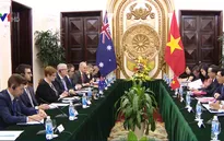 Phó Thủ tướng Phạm Bình Minh hội đàm với Bộ trưởng Bộ Ngoại giao Australia