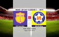 VIDEO Highlights: DNH Nam Định 2–1 SHB Đà Nẵng (Vòng 13 V.League 2019)