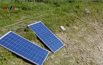 Tưới cây bằng năng lượng mặt trời tại Ấn Độ