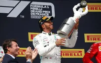 Lewis Hamilton giành chiến thắng thuyết phục tại GP Pháp