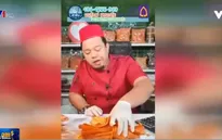 Thái Lan: Thu nhập "khủng" nhờ livestream bán hải sản