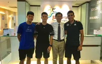 Những hình ảnh mới nhất của Đình Trọng tại Singapore