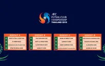Bốc thăm VCK giải futsal CLB châu Á 2019: Thái Sơn Nam tái ngộ đối thủ cũ