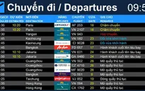 Từ 1/7, sân bay Tân Sơn Nhất ngừng phát thanh tại nhà ga quốc tế
