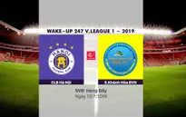 VIDEO Highlights: CLB Hà Nội 2-2 S.Khánh Hòa BVN (Vòng 15 Wake-up 247 V.League 1-2019)