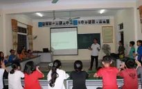 Nghệ An: Lớp tiếng Anh miễn phí của học sinh