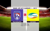 VIDEO Highlights: Than Quảng Ninh 1-0 CLB Viettel (Vòng 16 V.League 2019)
